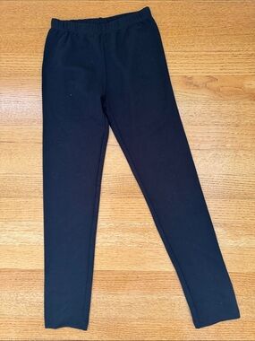 MinyMo Black Kids Leggings - Classic Stretch Bottoms